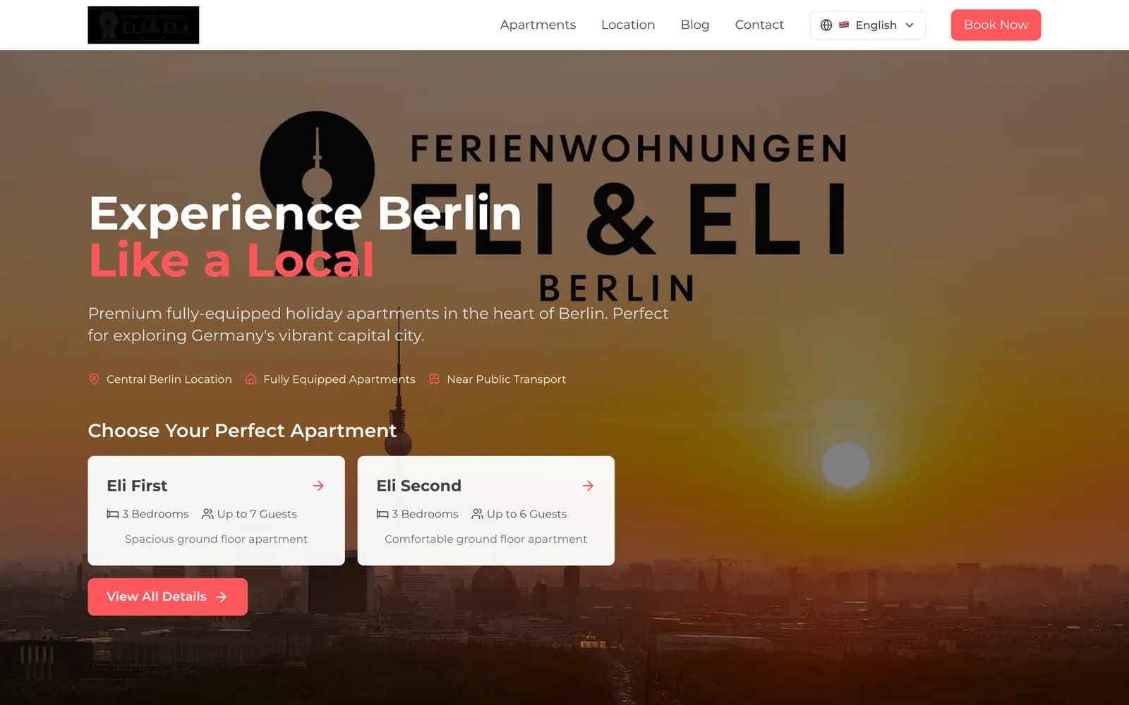 Eli & Eli Berlin — Вакацыйныя апартаменты