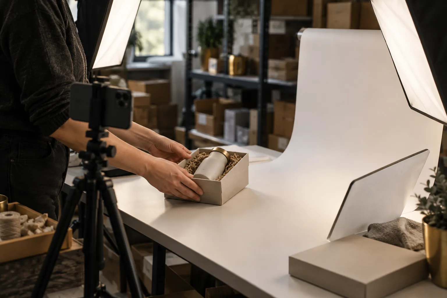 Product Photography for an Online Store