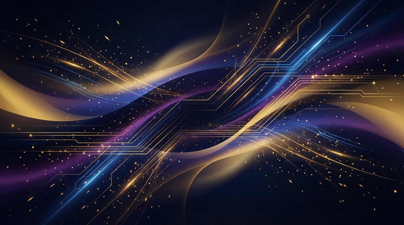 Абстрактен фон с дигитални елементи | Abstract background with digital elements