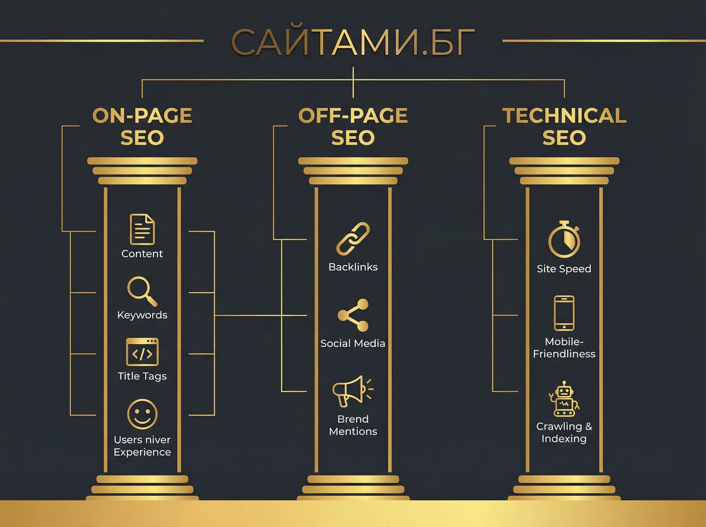 SEO components and factors